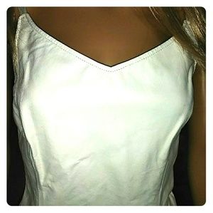 Shape fx leather cami